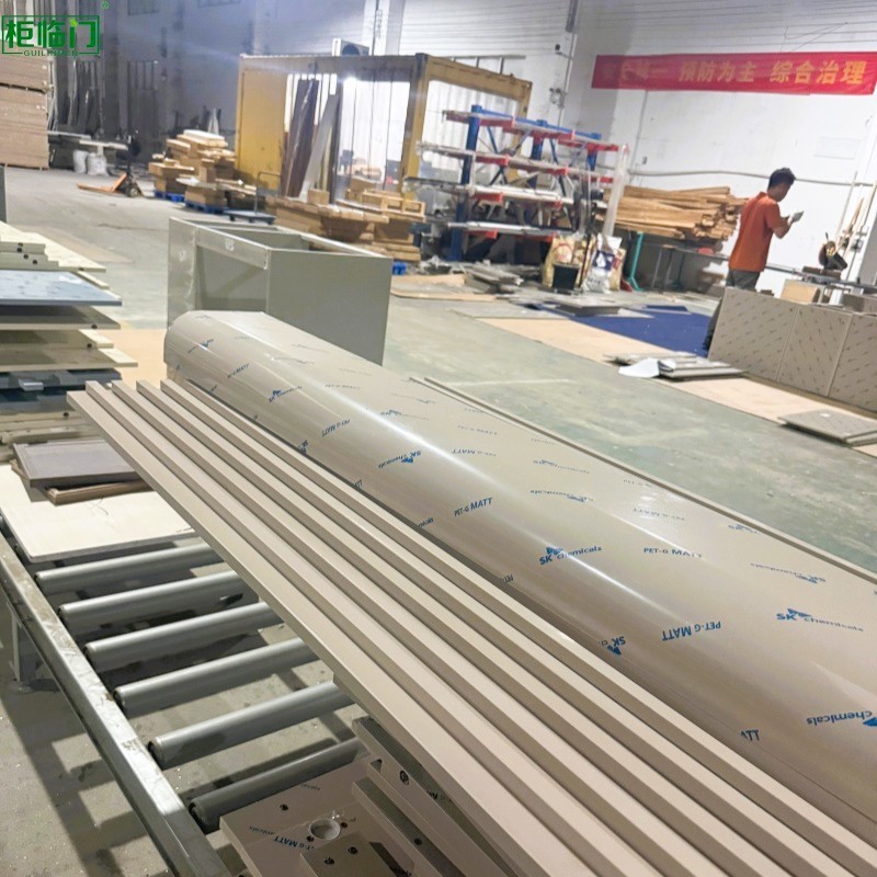 Waterproof Aluminum Kitchen Cabinet Moisture Proof Custom Colors