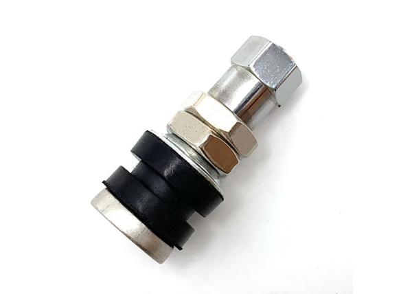 Motorcycle High Pressure Tyre Valves VAMD161 Metal Cap 0.453'' Rim Hole