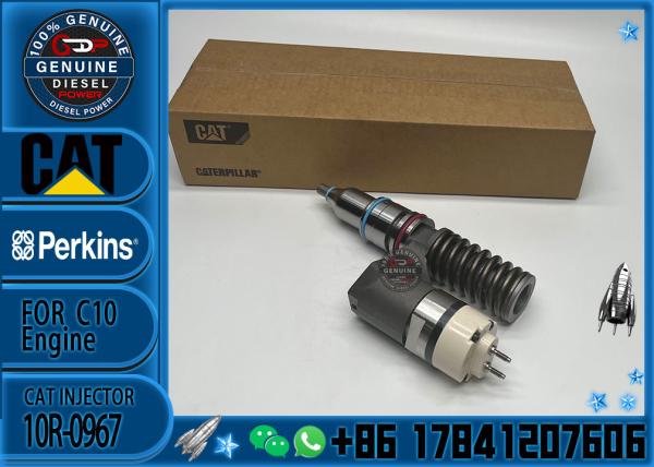 Para el motor Caterpillar C10 C122123462 10R0967 buen precio inyector de combustible diesel de tren común 212-3462 10R-0967