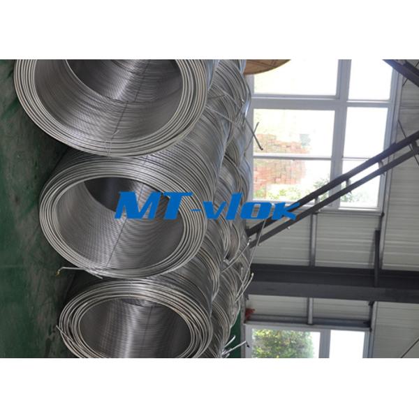 ASTM A213 5mm TP316L Stainless Steel Tubing Coil / Coiled Stainless Tubing
