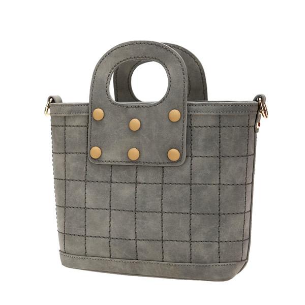 Red and gray pu Handbag ladies Fashion handbags bolsas femininas bolsas para dama