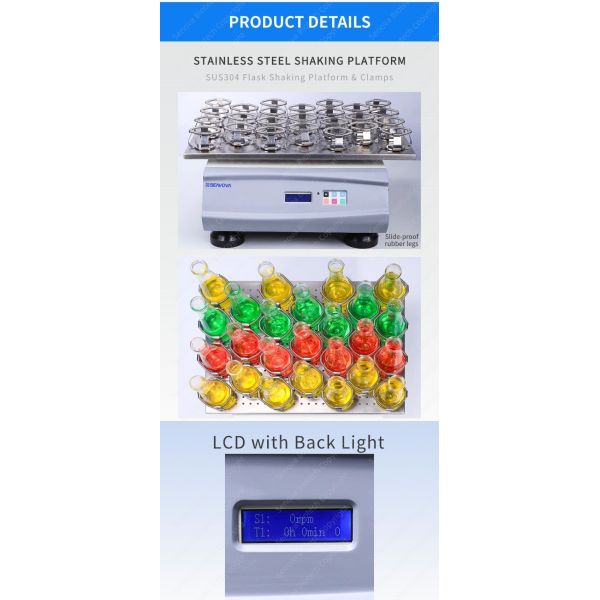 25mm Orbit Laboratory Mini Reciprocating Linear Shaker DBS-603