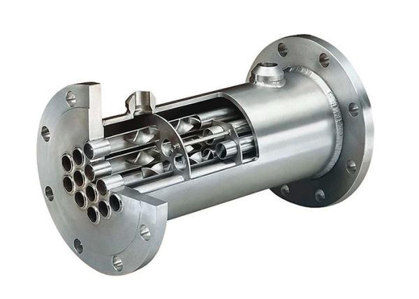 Stainless Steel Coil Tubing Heat Exchanger , ASTM A213 Titanium Tube Heat Exchanger