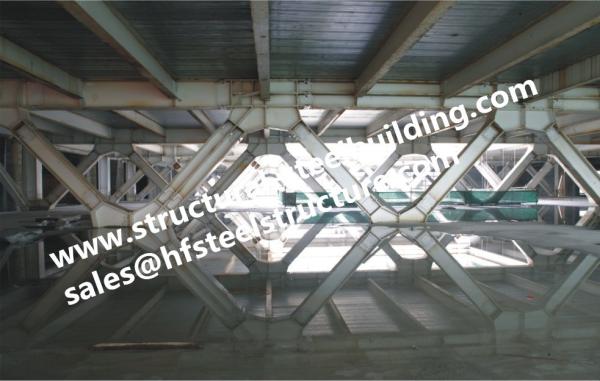 Bâtiment en acier à plusiers étages professionnel