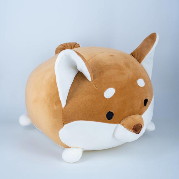Cute Corgi Plush Toy Stuffed Animal Multiple Sizes Kawaii Hugging Pillow Home Decor