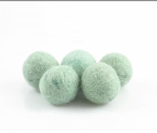 china factory Colored Pure Genuine  6-Pack XL 100% Wool Dryer Balls