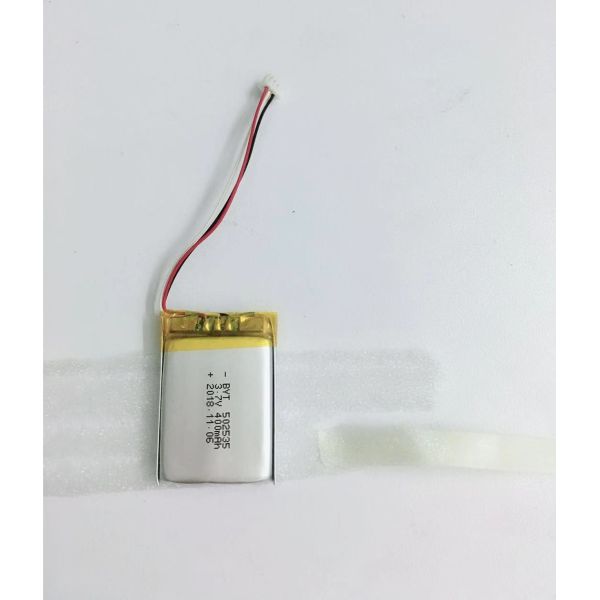 502535 3.7V 400mAh Lithium Polymer Battery for GPS/IOT Card Applications