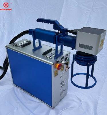 Non-Metal Materials Laser Marking Machine 30W/50W Portable Handheld with JPT Raycus Laser Source and SINO TECH Galvo Head
