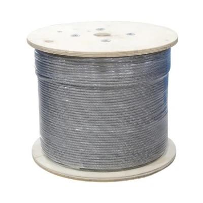 T316 - 1/8Stainless Steel Cable (7x7 Strands) 7x19 Strands Construction SS Cable 3/16 T304 Stainless Steel Cable Wire Rope