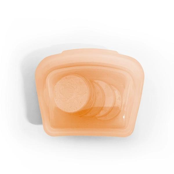 Small Reusable Silicone Food Storage Bag – BPA-Free, Leakproof, Dishwasher Safe, Microwave & Freezer Friendly – Perfect For Snacks, Baby Food, Travel, And Zero-Waste Kitchen Use