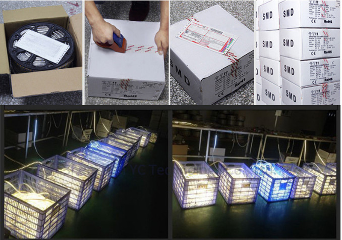 лента СИД прокладки 220V 240V 110V 230V 6W/M света СИД AC 1500lm SMD5050 водоустойчивая