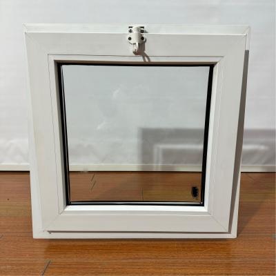PVC Hung Window Customized Product Good Sealing Double Tempered Glass