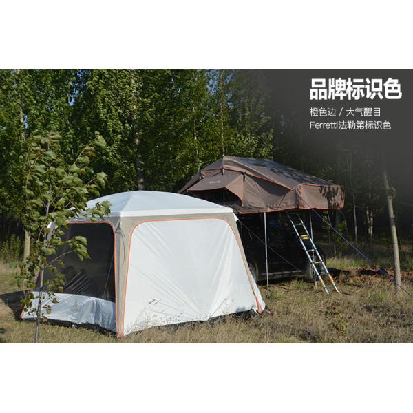 4WD Adventure Truck Roof Top Tent with One Bedroom in Field Game Style and Camouflage