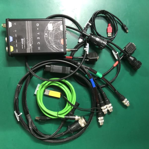 For Deutz-Fahr SerDia 4.0 software Diagnostic Tool SDF D-Tech 1.0 for deutz Fahr 4 x CAN K/L-Line Truck Programming