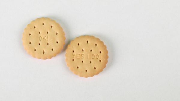 cookies de 100g Abernathy com vitaminas do gosto doce do certificado MOQ 100CTN as várias