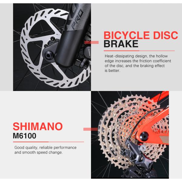 Carbono Mtb do Mountain bike do carbono de KOOTU DECK6.1 com Shiamno M6100