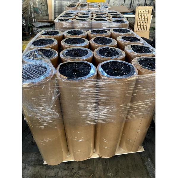 Rolled Rubber Flooring Sheets Made From 100% Recycled Rubber