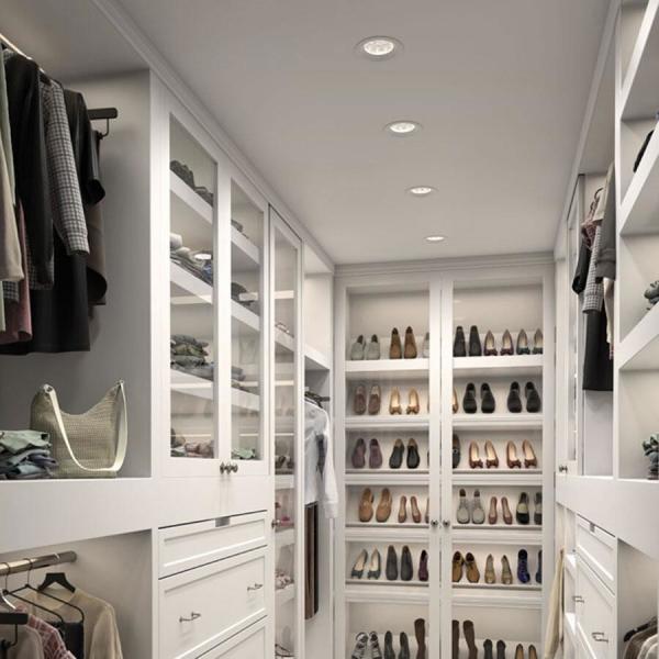 High End Customize Wardrobe Home Furniture White Wooden in Bedroom Wardrobe Clothes
