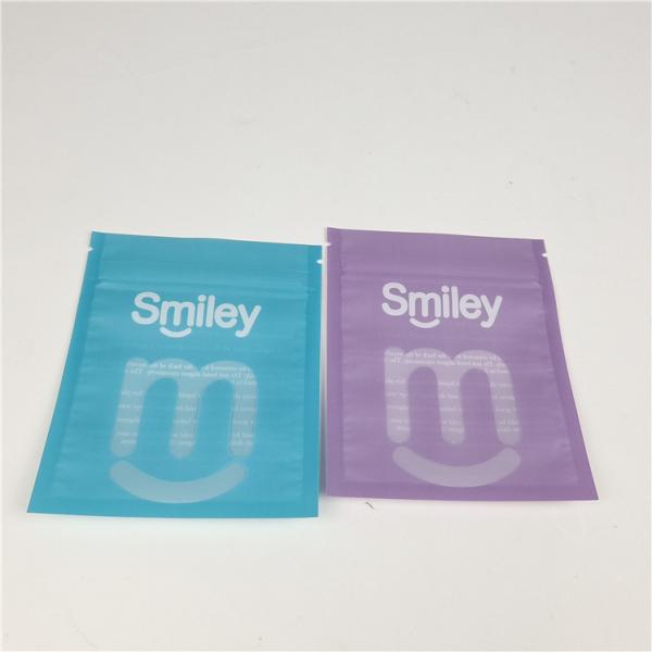 Clear Teeth Aligners Mylar Three Side Sealed Plastic Pouches Packaging Leak Proof and Moisture Proof