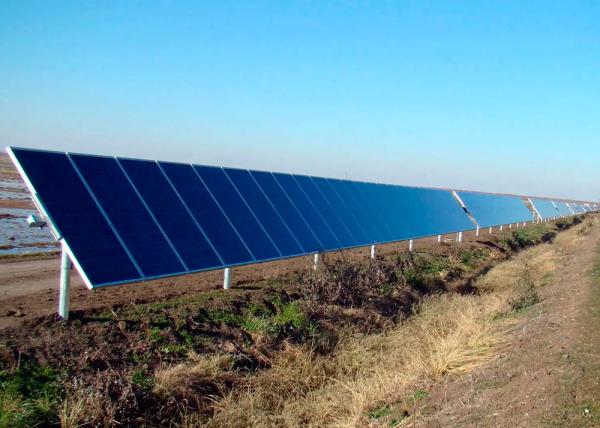 Horizontal Single Axis Solar Tracker Bracket / PV Mounting Structure