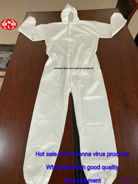 High quality disposable hooded protective coveralls,disposable microporous coveralls