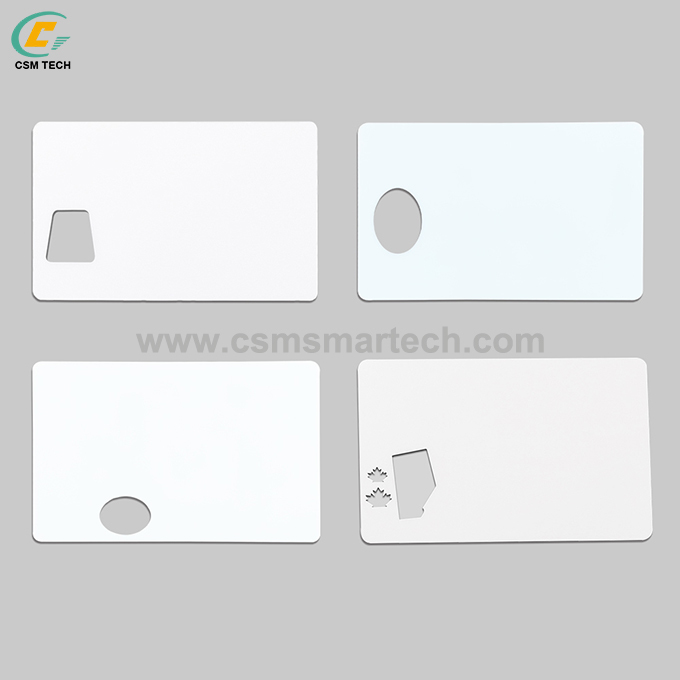 Transparent PVC Card with 0.76mm Thickness and Glossy Surface for Customized Printing