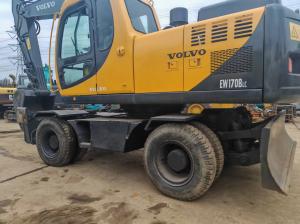 Used VOLVO EW170BLC Excavator for Sale | Reliable Second Hand Wheel Excavator