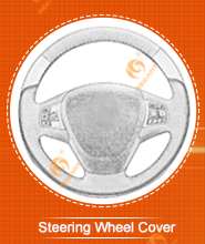 Upgrade Your Ssangyong Actyon Kyron with Black Artificial Leather Steering Wheel Skin