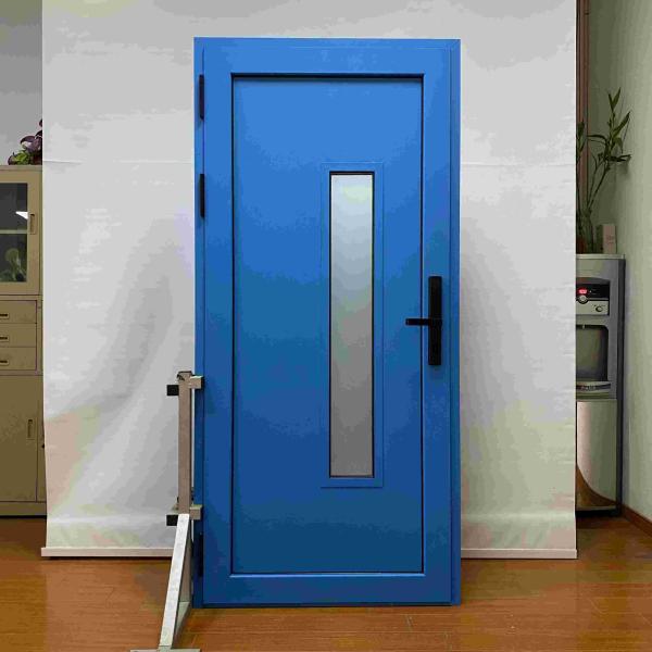 Modern Aluminum Entrance Door Electronic Combination Lock Aluminum Pivot Hinge