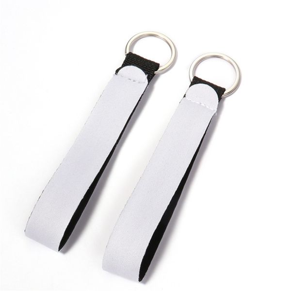 Neoprene Sublimation Keychain Wristlet Personalized Wristlet Keychain