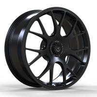 Le morceau noir 20x8.5 de Monoblock 5x130 1 de serrure de centre d'alliage a forgé 718 jantes de voiture