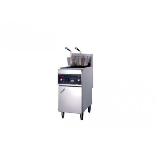 2 Basket 28L 400mm Stainless Steel Cooking Equipment