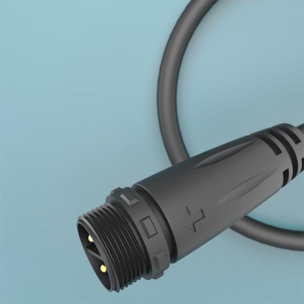500V Nylon M16 Waterproof Male Female Connector IP67 Industrial Reducer Farm Machinery