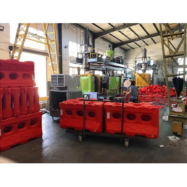 Строительная площадка Пластиковый дорожный барьер Настроенный на заказ Водонаполненный барьер