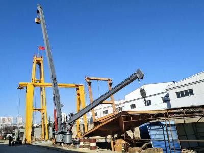 Q235B Marine Deck Crane Fixed Boom Crane 3 - 30m Working Radius