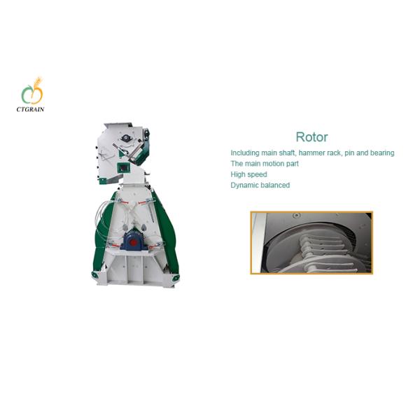Small Animal Feed Food Hammer Mill Grain Milling Equipment