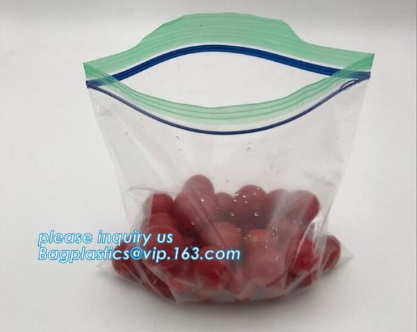 Low Price, HIgh Quality Grip Seal Bags, k Plastic Grip Seal Bag Transparent Food Stand Up Packaging Zipper Pouches