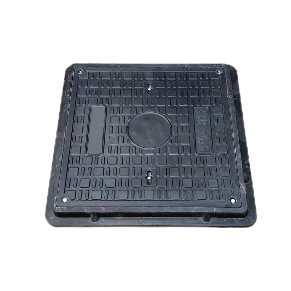 Couverture de conduit carré en résine composite FRP/SMC/GRP en fibre de verre pour la route de jardin