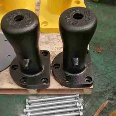 Зачаливание нержавеющей стали пала Bitt морской международной молы одиночное