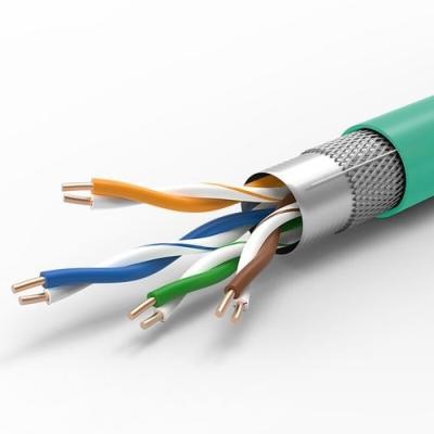 Data Transfer SFTP CAT5E Cable 100MHz For Green LSZH High Speed