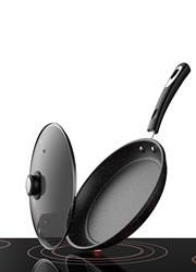 Hot Selling Cooking Kitchen Cookware Cast Iron Steak Frypan Non Stick Iron Skillet Grill Pan Induction Frying Pan