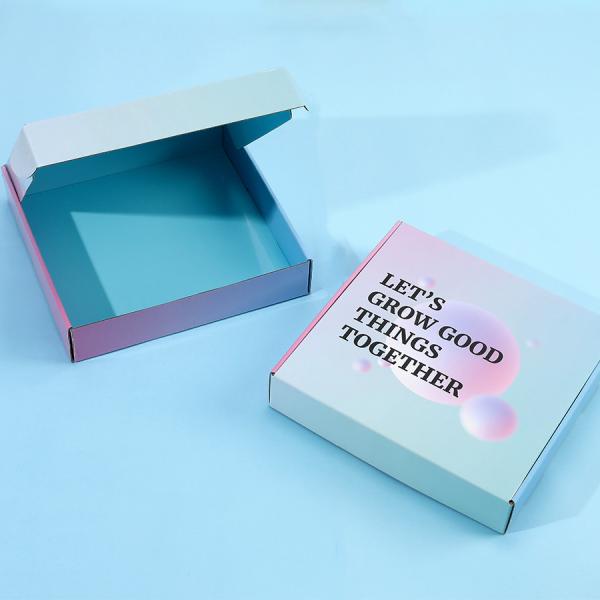 Retail Stand Box Folders Durable Corrugated Paper Packaging Box with Shredded Paper