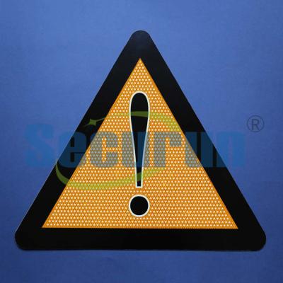 exclamation photoluminescente Mark Danger Symbol du Signage 30inch