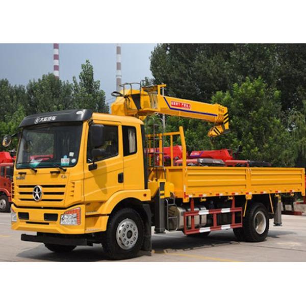 Multi-Functional And Labor-Saving Shacman 8X4 6x4 Crane Crane Truck Improve Efficiency And Save Space