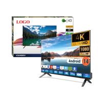 4K UHD Smart Android TV 32 40 50 55 65 Inch LED Screen Home Cinema
