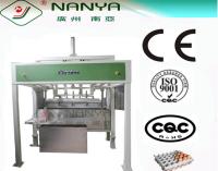 bandeja del huevo del moldeado de la celulosa 600pcs/h que hace la máquina/el papel usado que reciclan la máquina