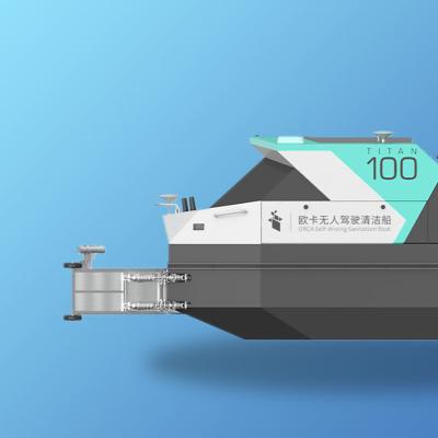 ORCAUBOAT Small Unmanned Surface Vehicle Garbage Cleaning Boat For Water Quality Detection