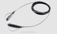 La correction optique de fibre de Sc RPA de connecteur de H câble la perte de rendement élevé extérieure de communication