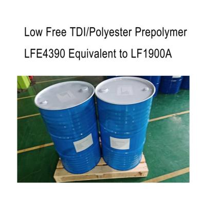 Low Free TDI / Polyester Prepolymer LFE4390 Equivalent To LF1900A