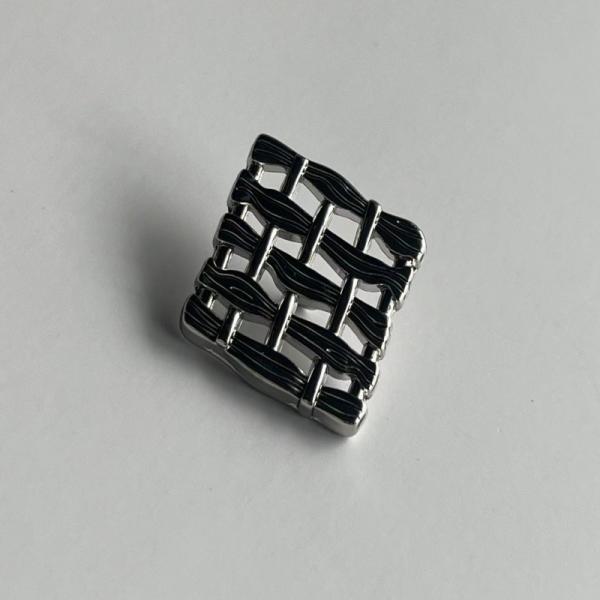 OEM Rectangle Emballage Vêtements Accessoires métalliques Décoration de vêtements